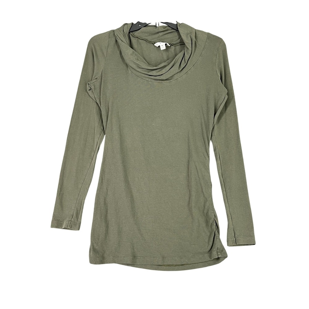 Cabi Earthy Cowl Neck Long Sleeve Top Womens‎ S
